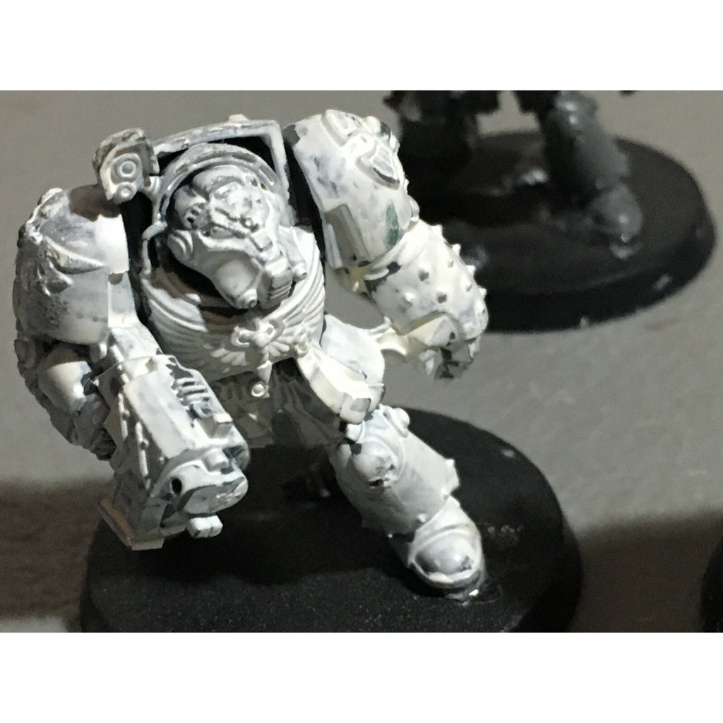 A22411 WARHAMMER 40K SPACE MARINES DARK ANGELS DEATHWING TERMINATORS BROKE SERGT