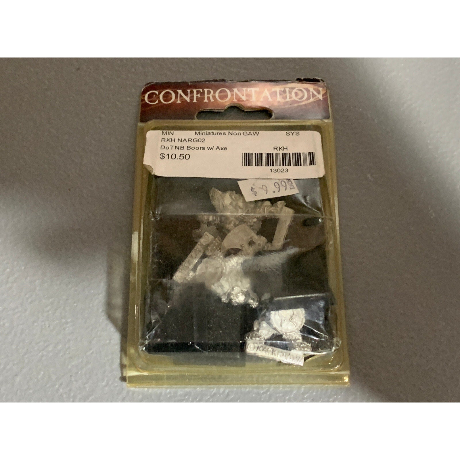 A10382 RACKHAM CONFRONTATION METAL OOP BOOR WITH AXE