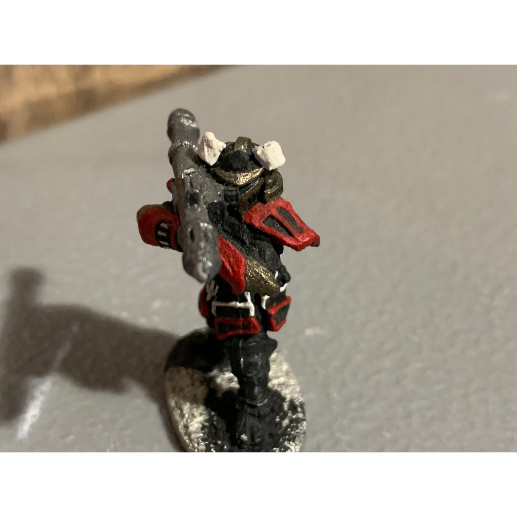 A10250 TALON GAMES IMPERIAL SENSHI W ROCKET LAUNCHER METAL PAINTED OOP