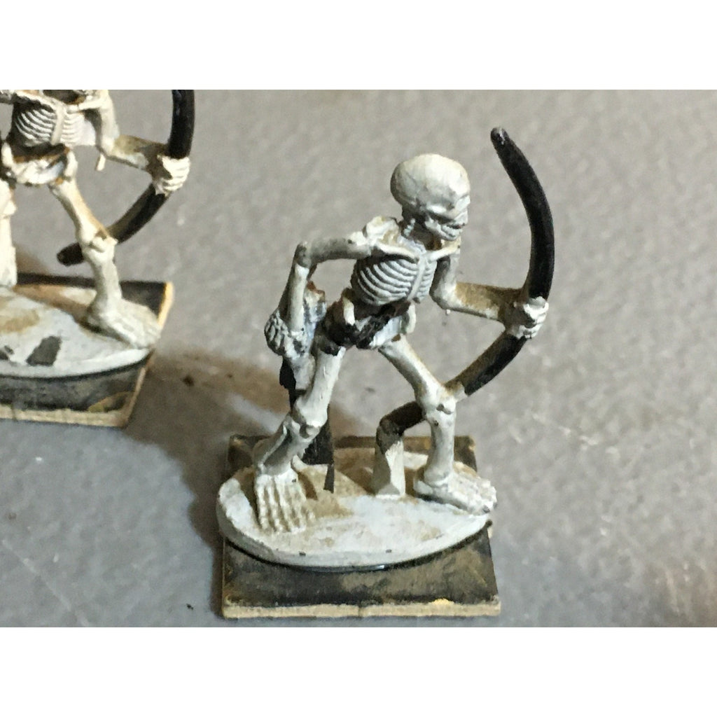A32373 RAL PARTHA METAL MINIATURES SKELETON ARCHER 3 PK TABLETOP WAR GAMES