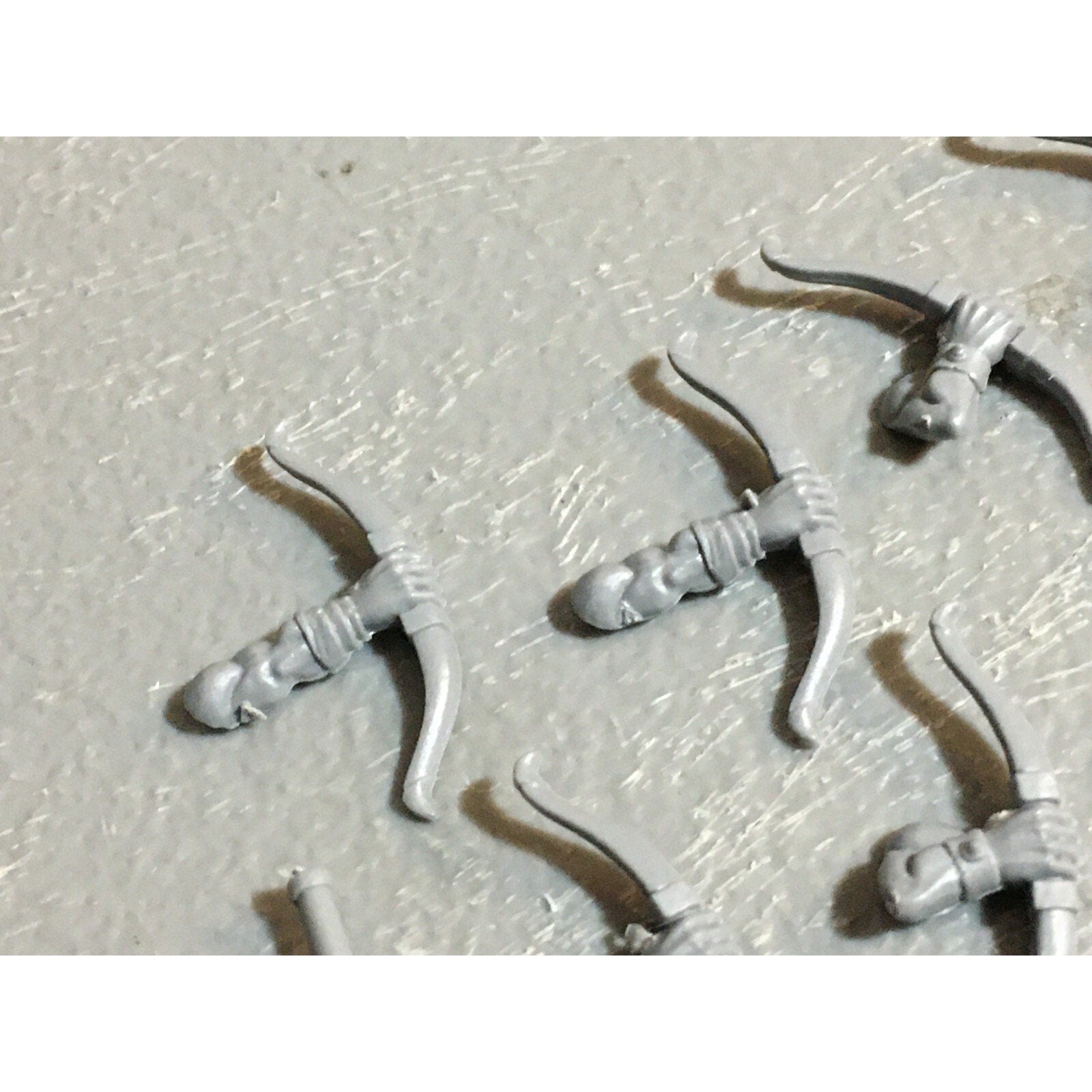 A23393 WARHAMMER FANTASY ORCS & GOBLINS BITS LOT WOLF RIDERS ARMS GW