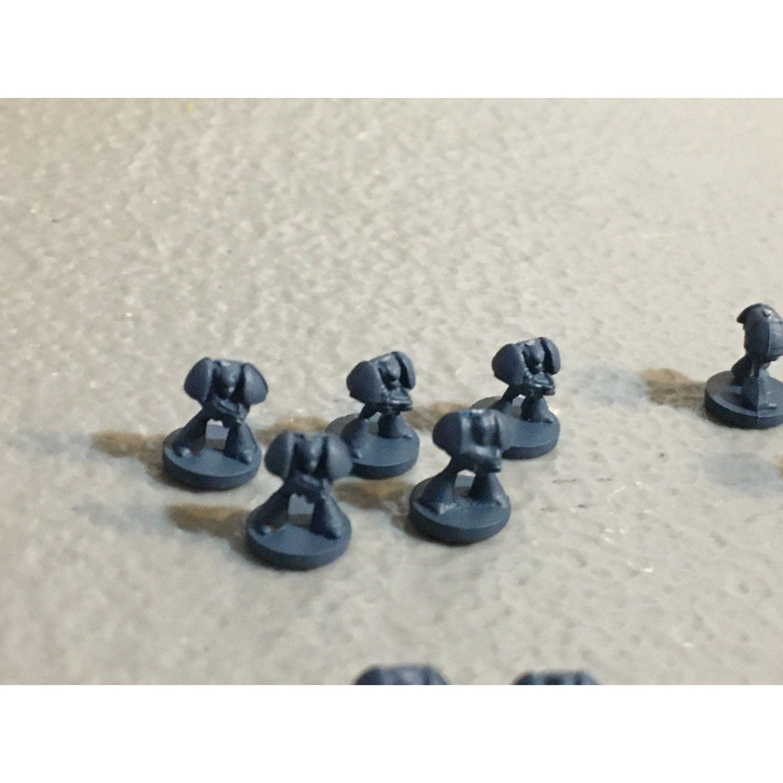 A25124 WARHAMMER 40K EPIC SPACE MARINES TACTICAL 10 STANDS GW