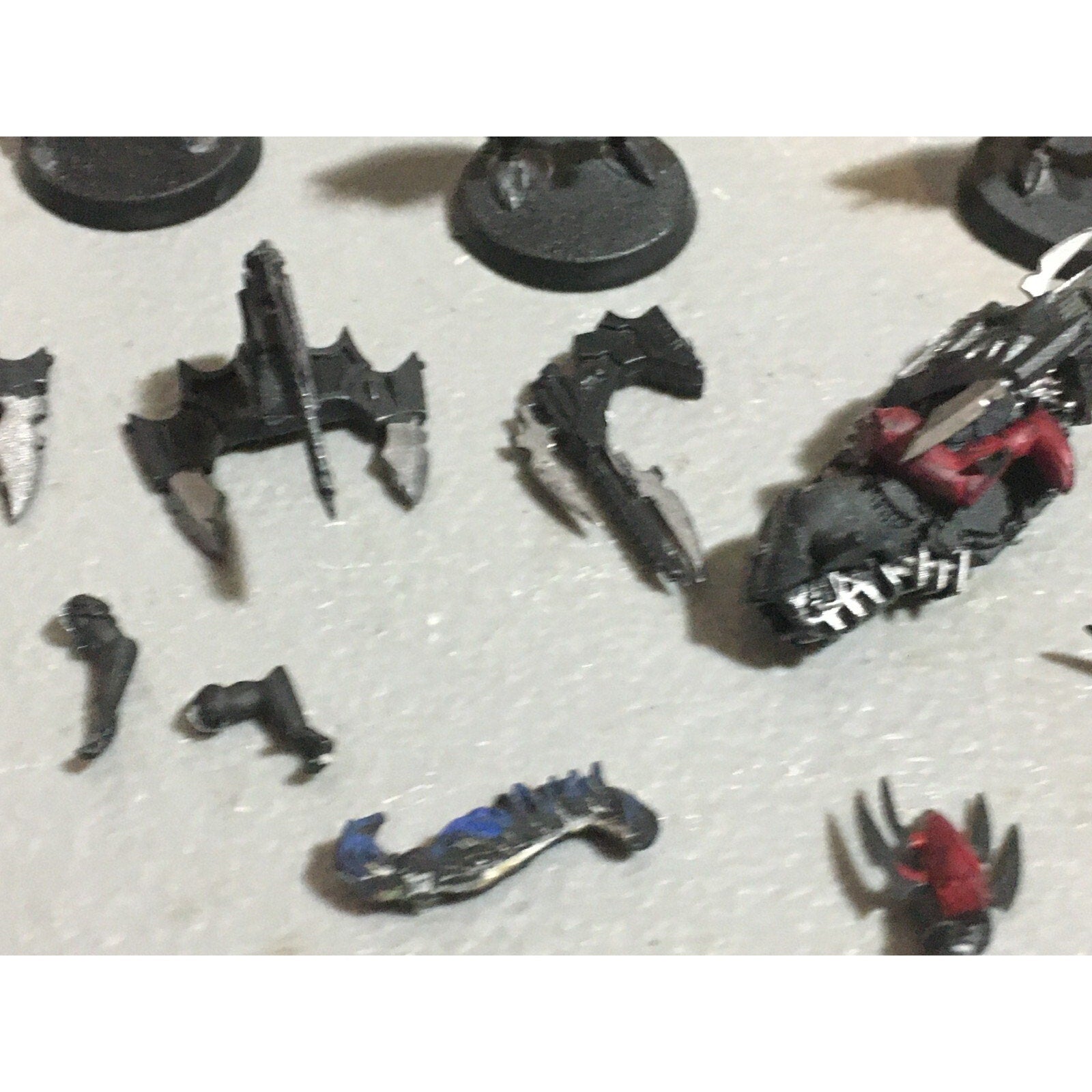 A20398 WARHAMMER 40K DRUKHARI DARK ELDAR INCOMPLETE KABALITE WARRIORS JETBIKE