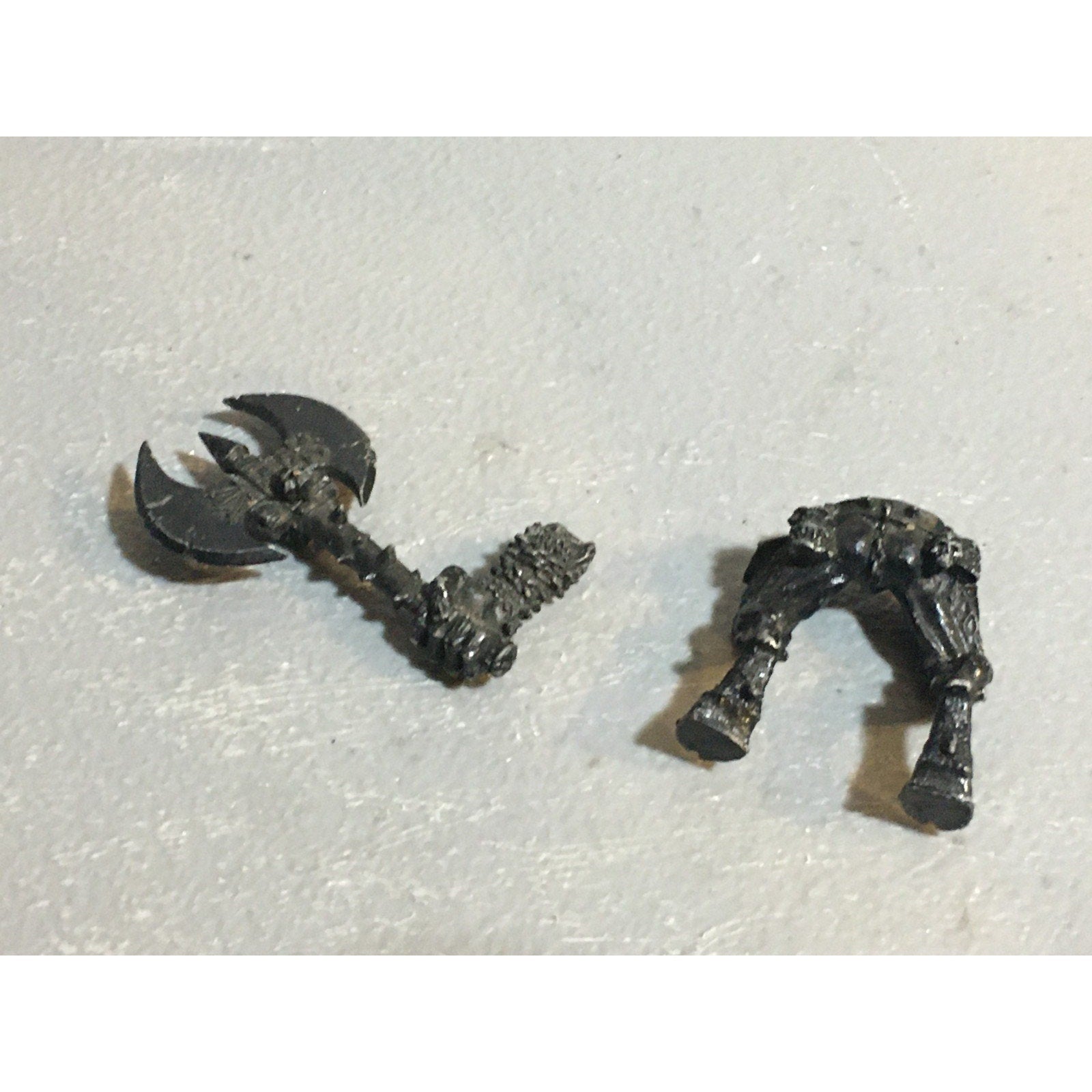 A29244 WARHAMMER 40K CHAOS DAEMONS METAL 6TH EDITION LEGS & AXE BLOODTHIRSTER