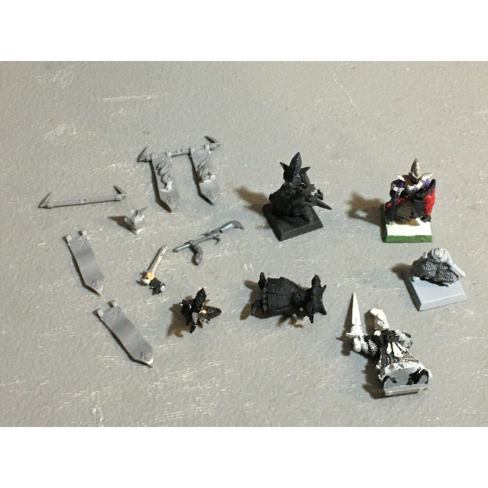 A23452 WARHAMMER FANTASY DARK ELVES INCOMPLETE LOT WARRIORS GAMES WORKSHOP GW