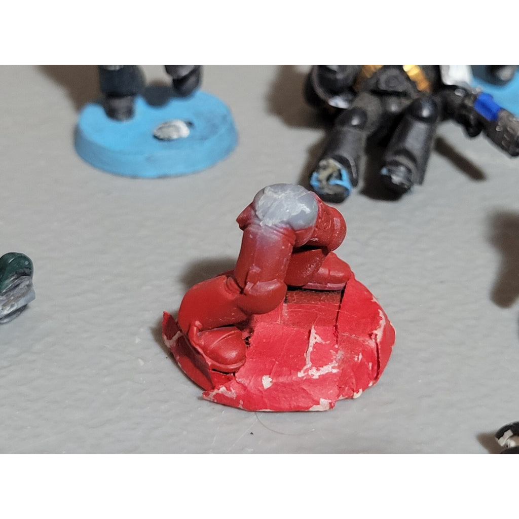 A19115 WARHAMMER 40K SPACE MARINES LOT CAPTAIN BIKE NARTHECIUM ASSAULT