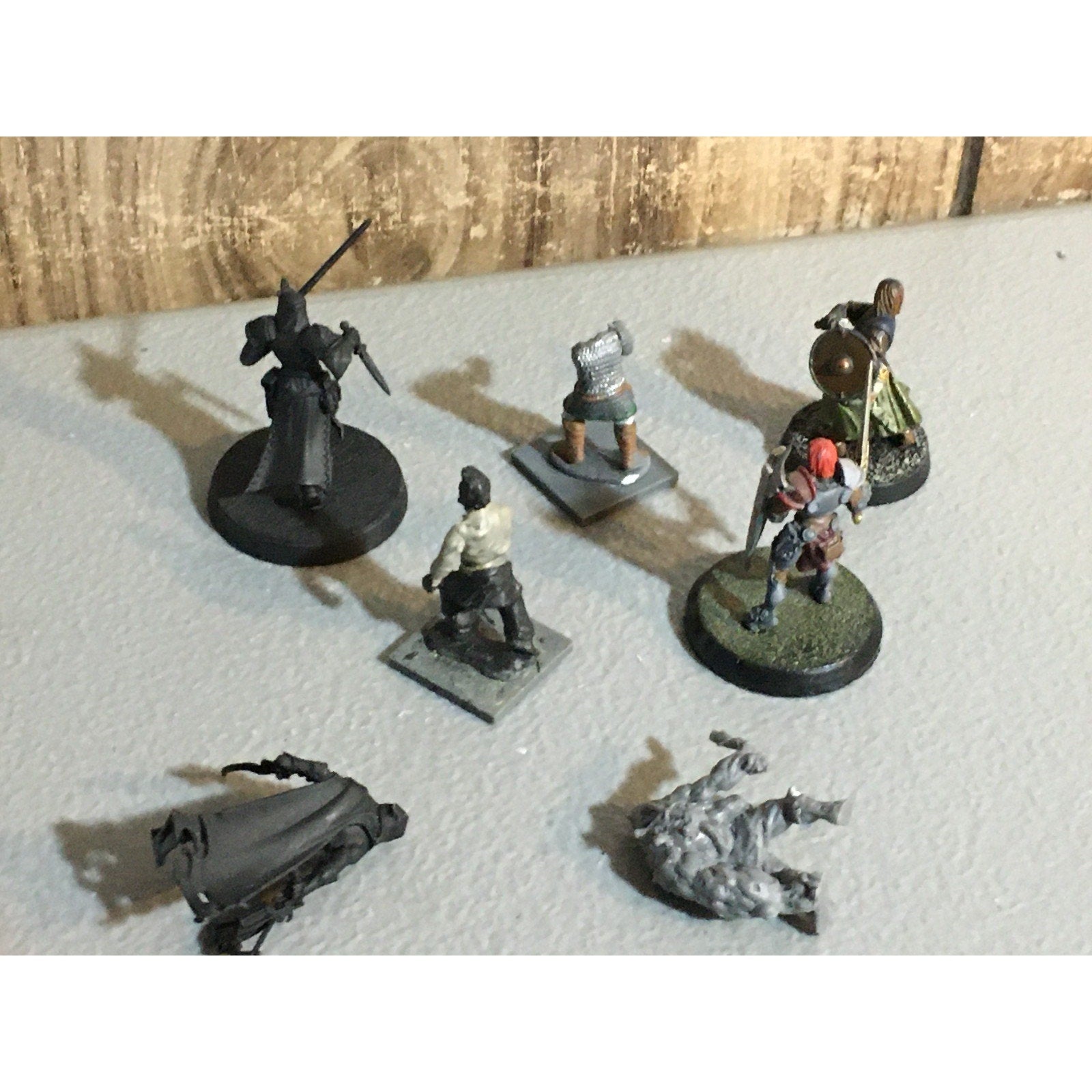A32536 UNKNOWN MINIATURES PLASTIC INCOMPLETE WARRIOR SOLDIER