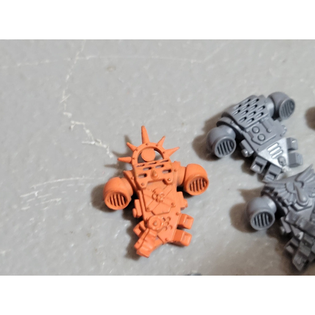 A19068 WARHAMMER 40K SPACE MARINES BLOOD ANGELS BACKPACK 11 PK BITS LOT