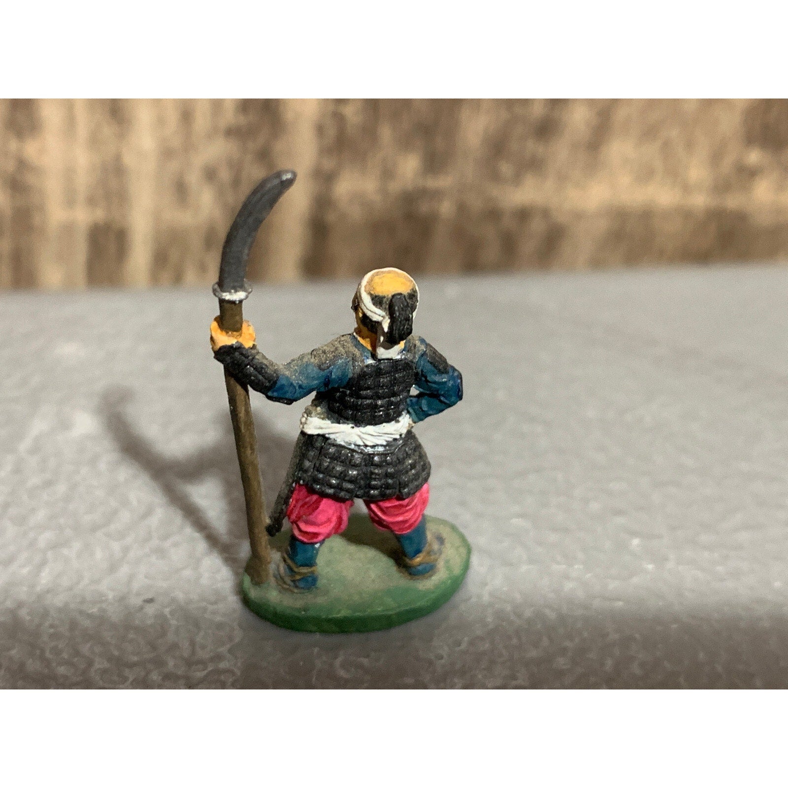 A10011 RAL PARTHA METAL OOP ASHIGARU W NAGINATA PAINTED