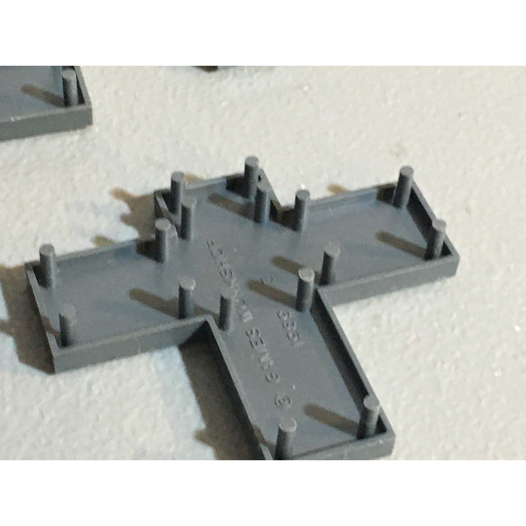 A31680 WARHAMMER EPIC 40K TERRAIN BUILDINGS PLASTIC ROOF TOPS 6 PK GW