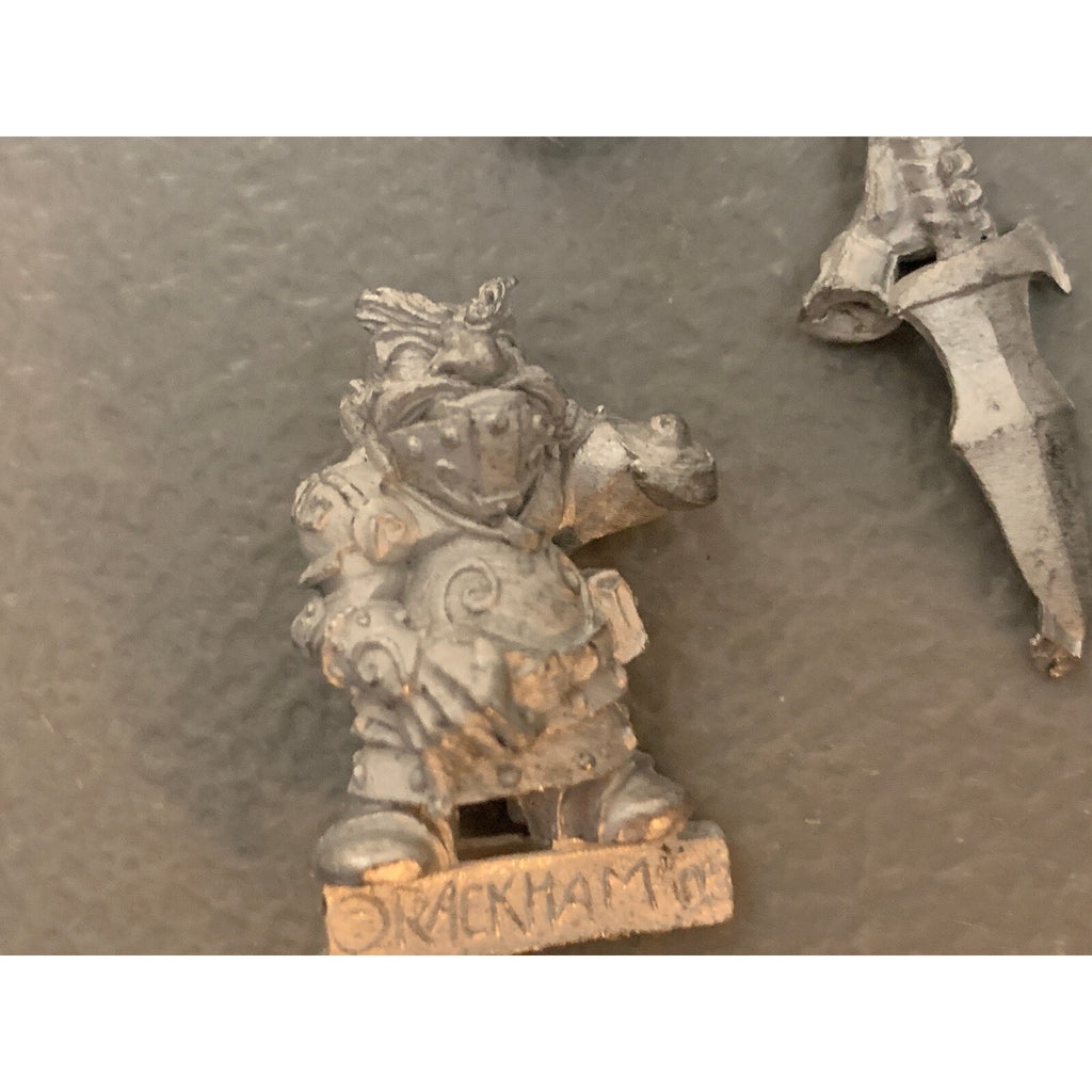 A10271 RACKHAM CONFRONTATION METAL OOP DWARF ARMOURERS