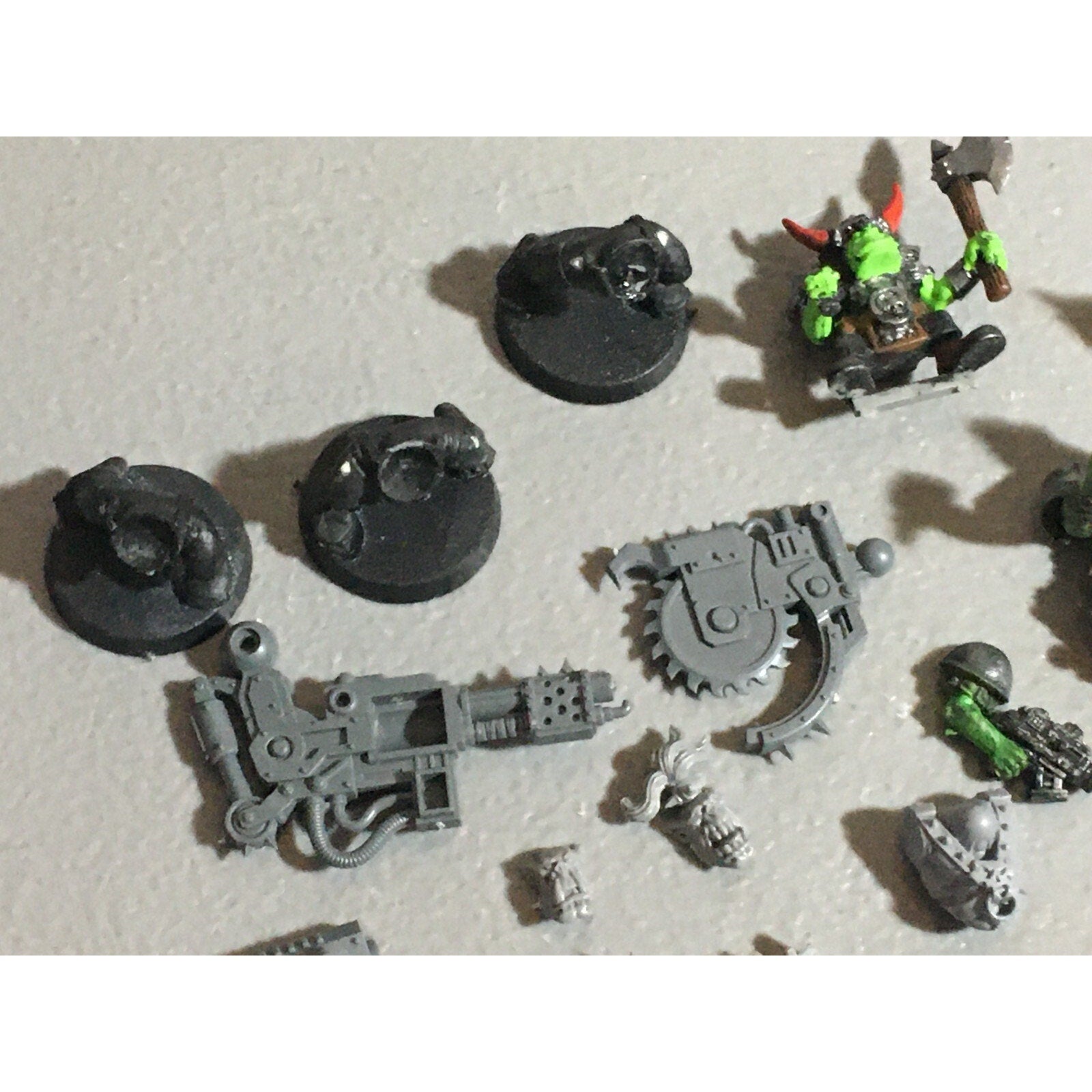 A22084 WARHAMMER 40K ORKS INCOMPLETE & BITS LOT GAMES WORKSHOP GW