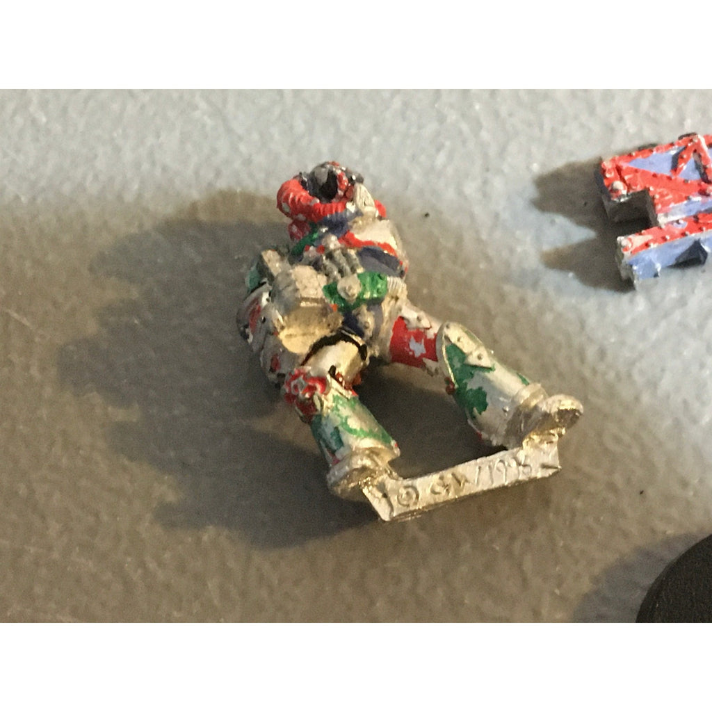 A31168 WARHAMMER 40K CHAOS SPACE MARINES METAL HAVOC W LASCANNON GW