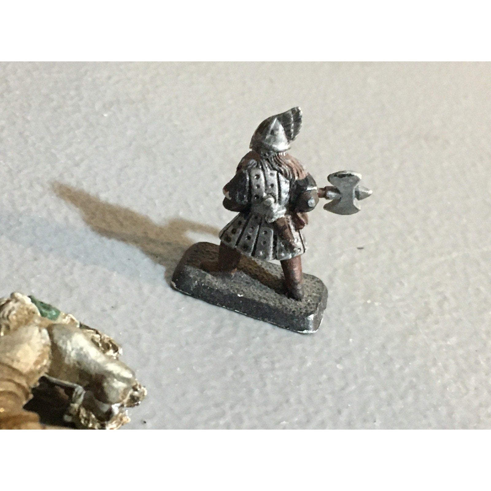 A32530 UNKNOWN METAL MINIATURES INCOMPLETE LOT WARRIOR ELF OGRE ORC DWARF