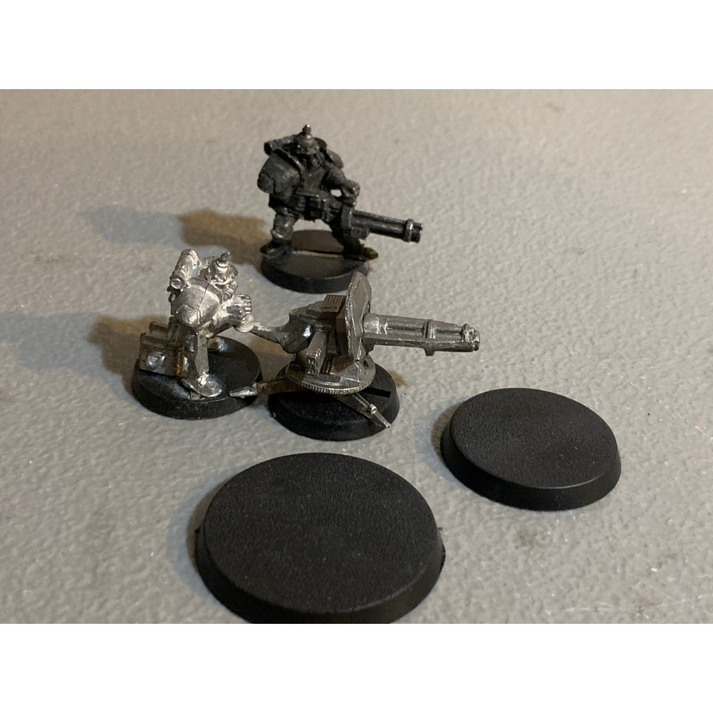 A30687 WARZONE MUTANT CHRONICLE TARGET HHG METAL BAUHAUS HEAVY WEAPON LOT TURRET