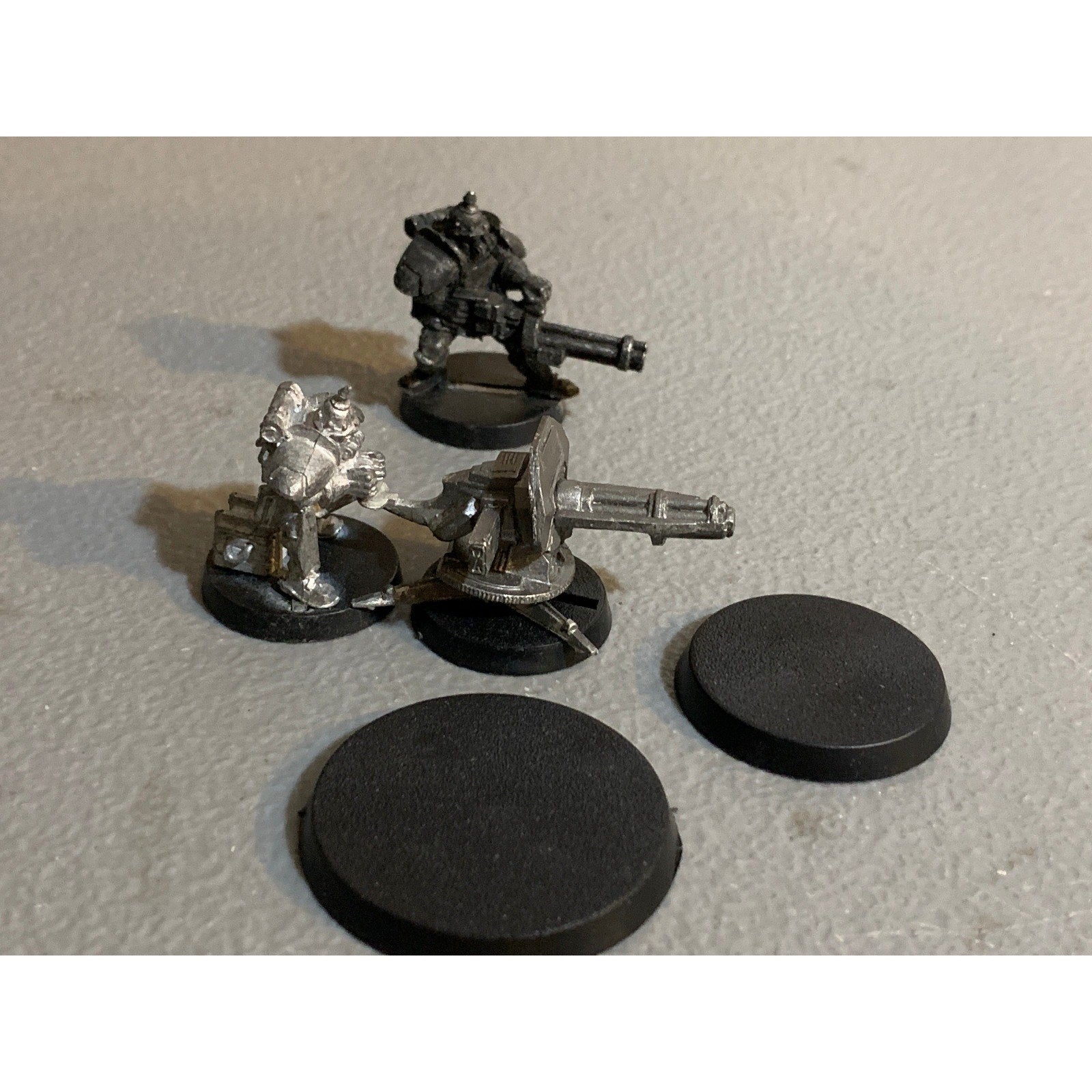 A30687 WARZONE MUTANT CHRONICLE TARGET HHG METAL BAUHAUS HEAVY WEAPON LOT TURRET