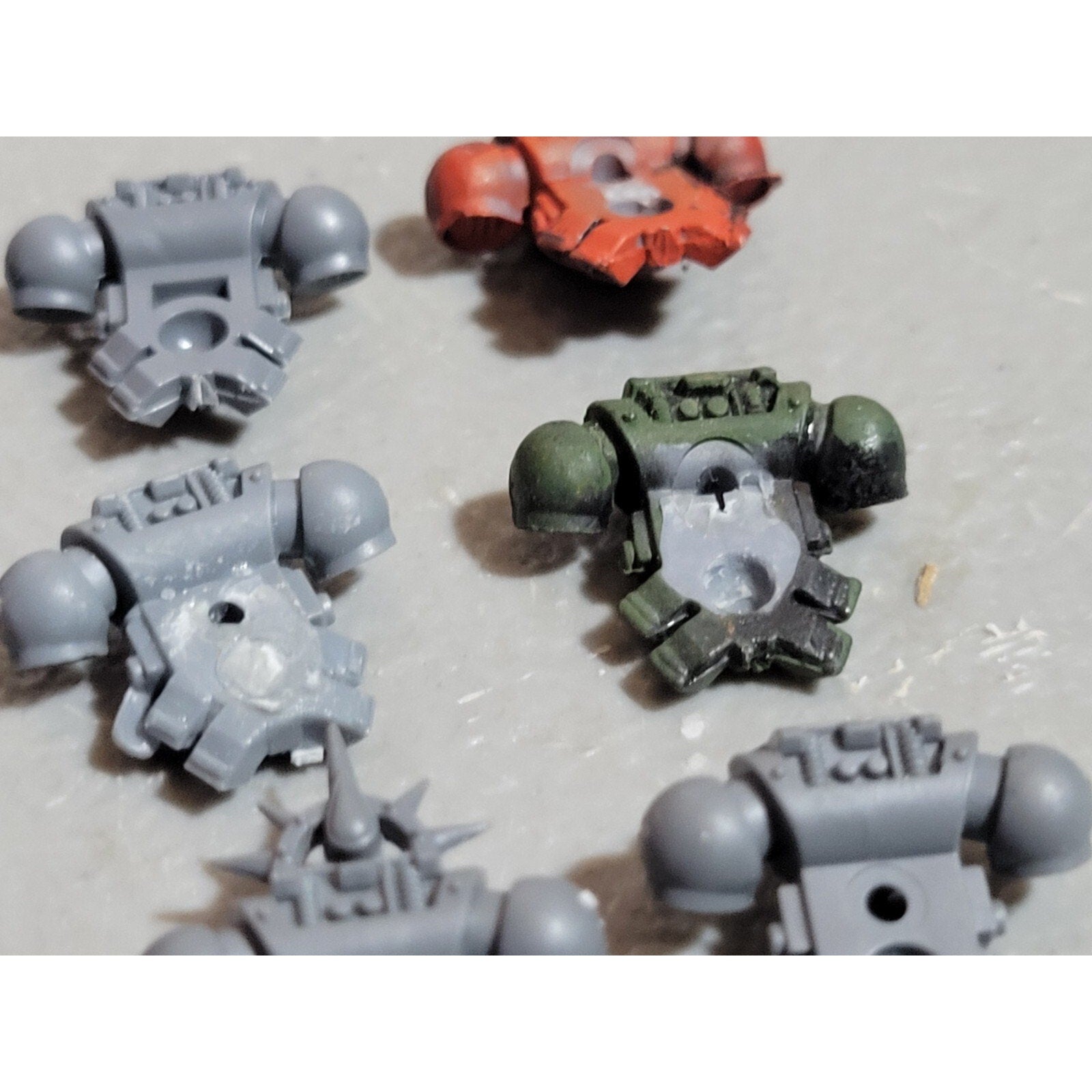 A19069 WARHAMMER 40K SPACE MARINES BLOOD ANGELS BACKPACK 11 PK BITS LOT