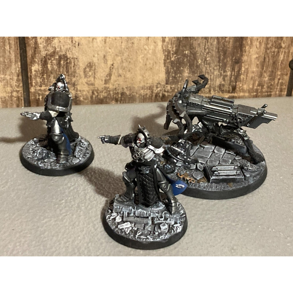 A19279 WARHAMMER AOS SIGMAR STORMCAST CELESTAR BALLISTA & CREW PAINTED BASED