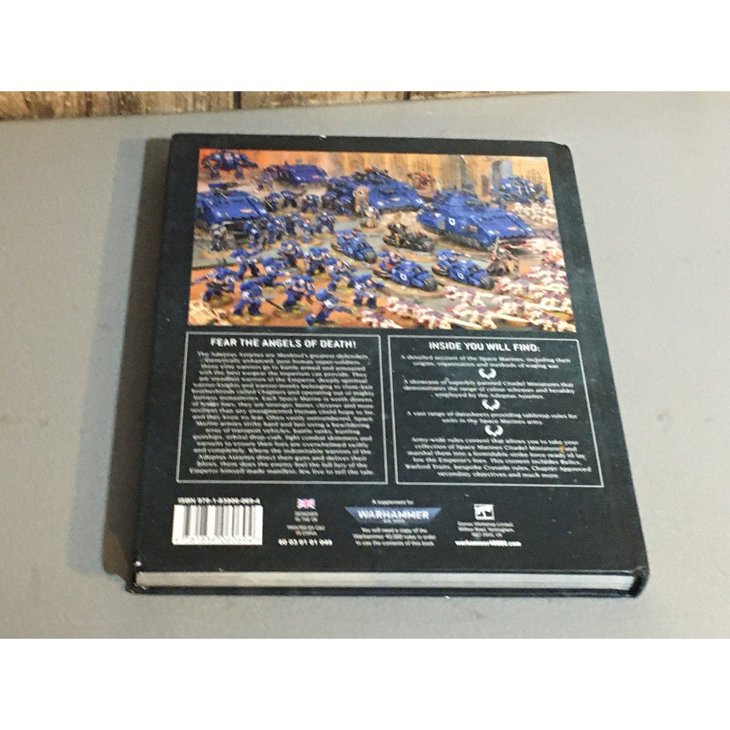 BOOK WARHAMMER 40K SPACE MARINES CODEX 9TH EDITION USED HB