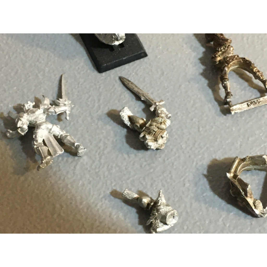 A24883 WARHAMMER FANTASY ALL METAL ELF LOT UNKNOWN CHAMPION GLADE LANCER GW