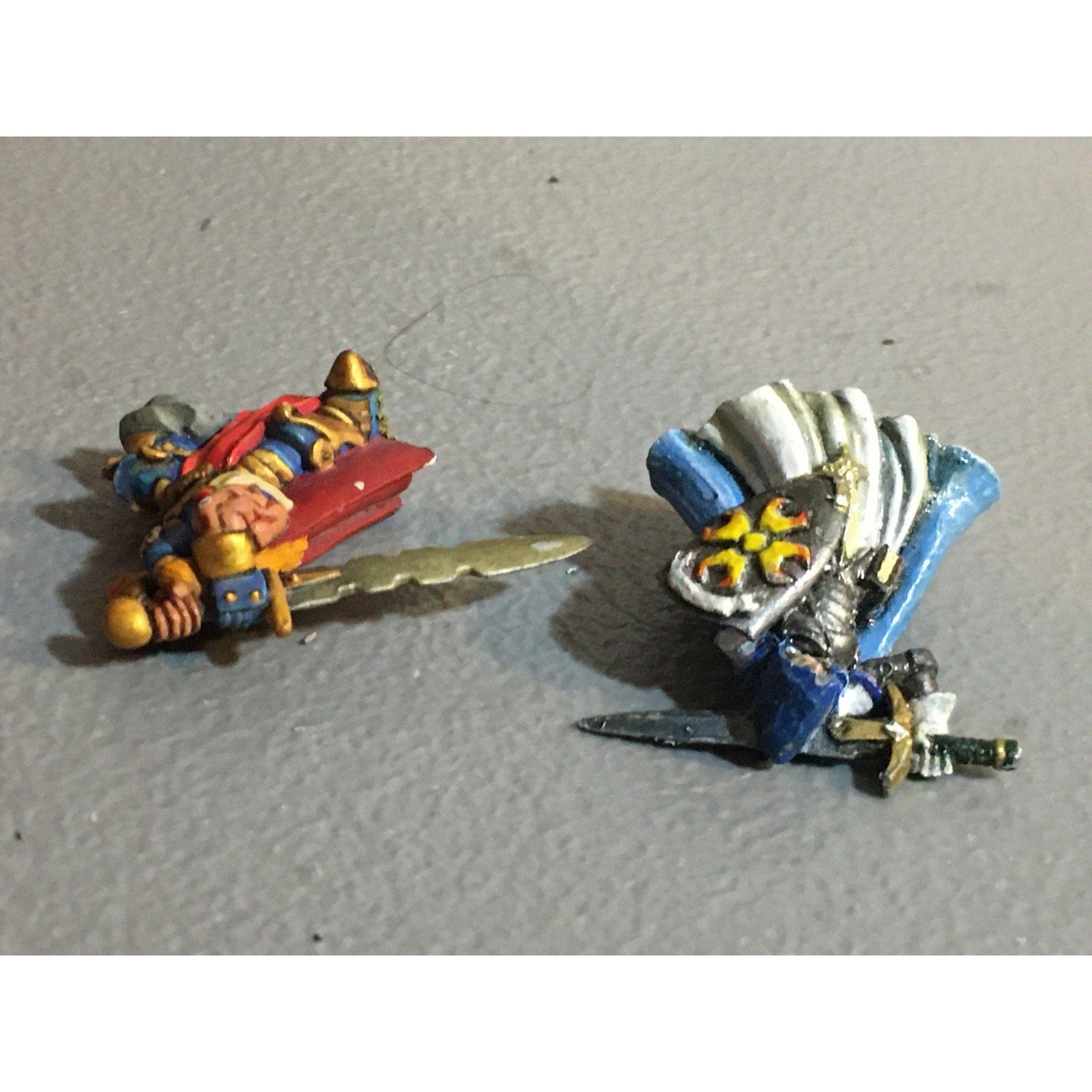 A30055 UNKNOWN METAL TABLE TOP FANTASY WARRIOR KNIGHT WAR GAMES METAL