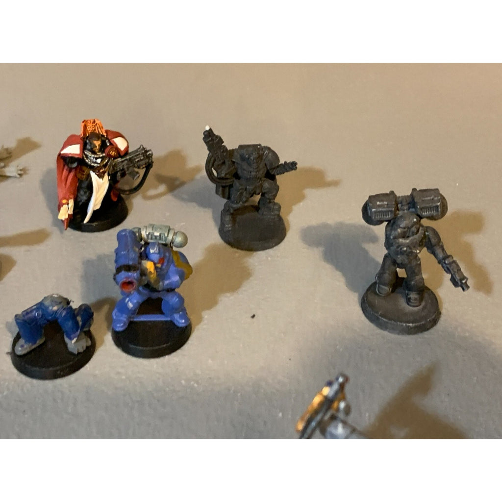A23056 WARHAMMER 40K SPACE MARINES BITS LOT INCOMPLETE TERMINATOR TACTICAL