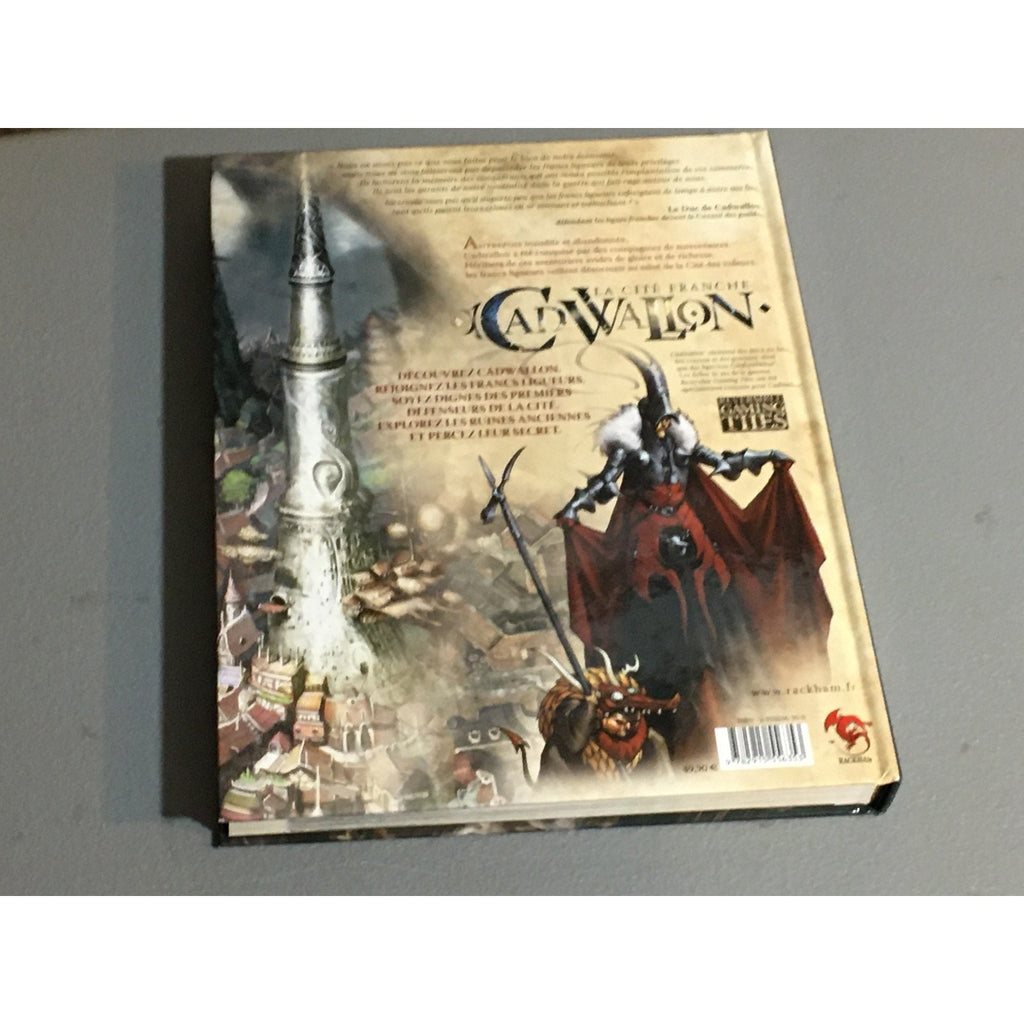 BOOK USED RACKHAM CONFRONTATION CADWALLON THE FREE CITY RULEBOOK FRENCH HARDBACK