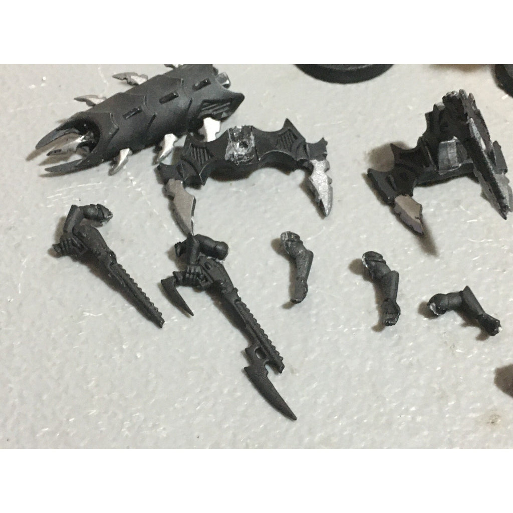 A20398 WARHAMMER 40K DRUKHARI DARK ELDAR INCOMPLETE KABALITE WARRIORS JETBIKE