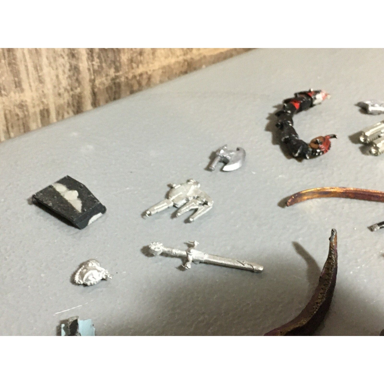 A20150 WARHAMMER 40K AOS FANTASY BITS LOT ALL METAL WINGS TALONS SPACE MARINES