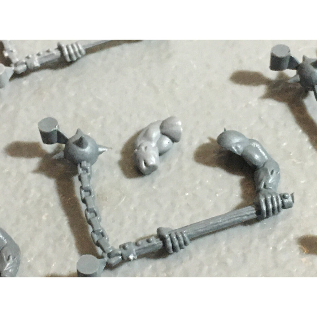 A22259 WARHAMMER FANTASY CHAOS MORTALS BITS LOT MARAUDER FLAILS GAMES WORKSHOP
