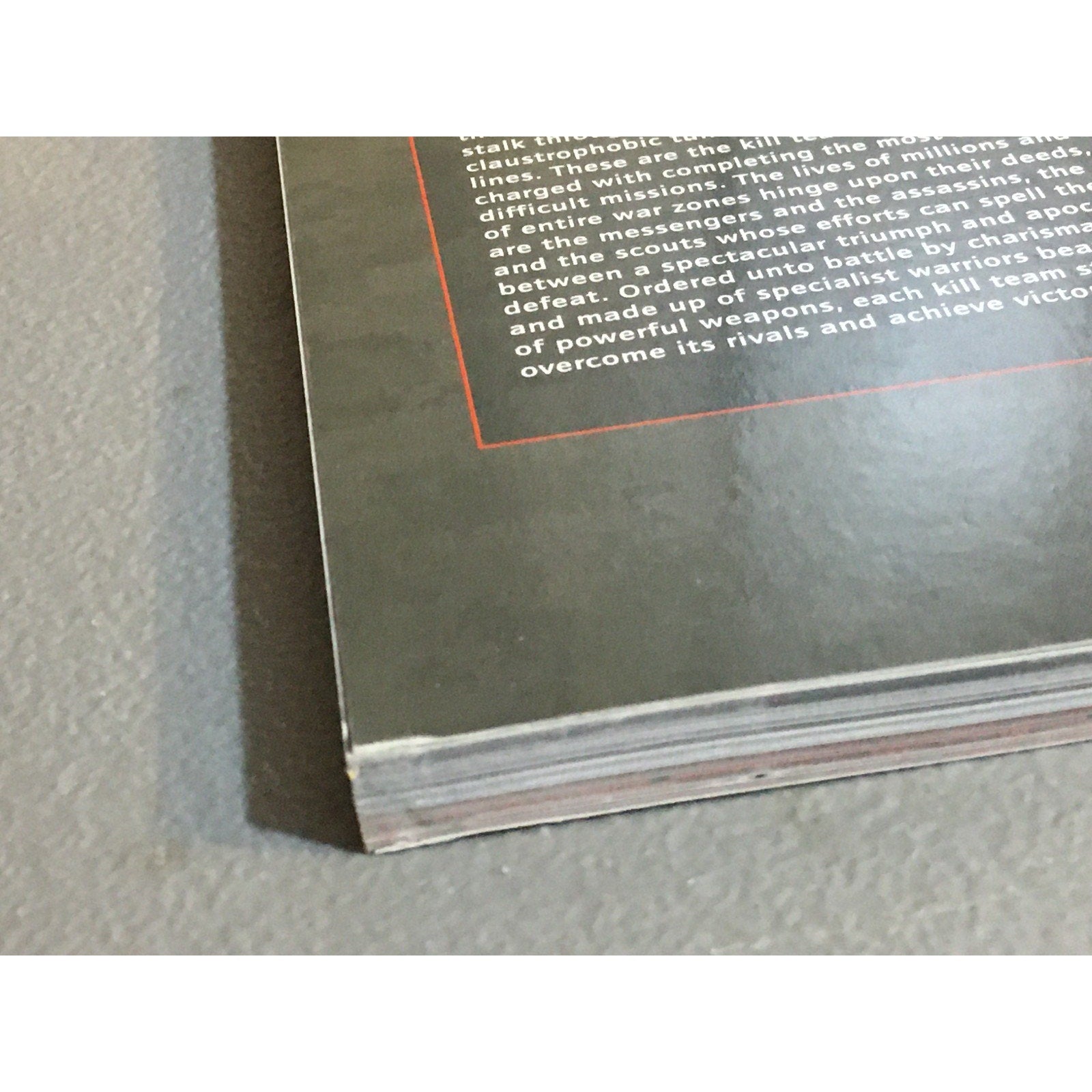 BOOK WARHAMMER 40K KILL TEAM OCTARIUS & CORE BOOK SOFTBACK SB USED GW