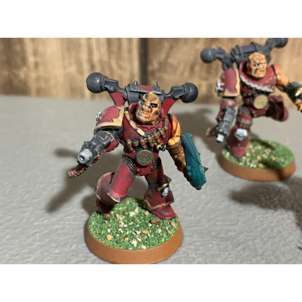 A17507 WARHAMMER 40K CHAOS SPACE MARINES OOP CUSTOM POSSESSED PAINTED BASED