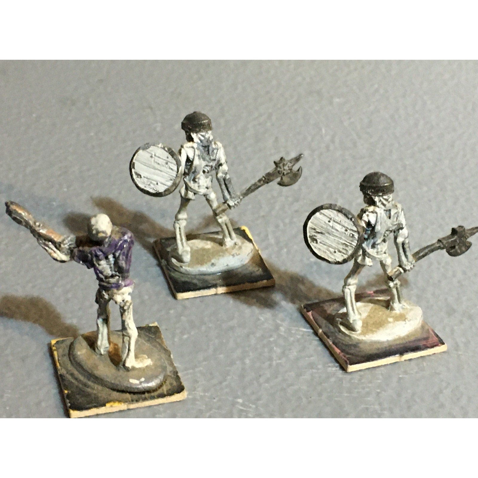 A32379 RAL PARTHA METAL MINIATURES SKELETON WARRIOR 3 PK TABLETOP WAR GAMES