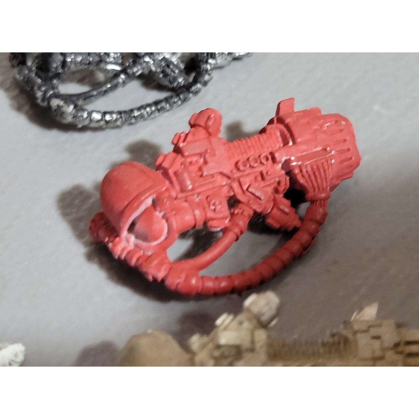A19056 WARHAMMER 40K SPACE MARINES METAL HEAVY WEAPONS INCOMPLETE