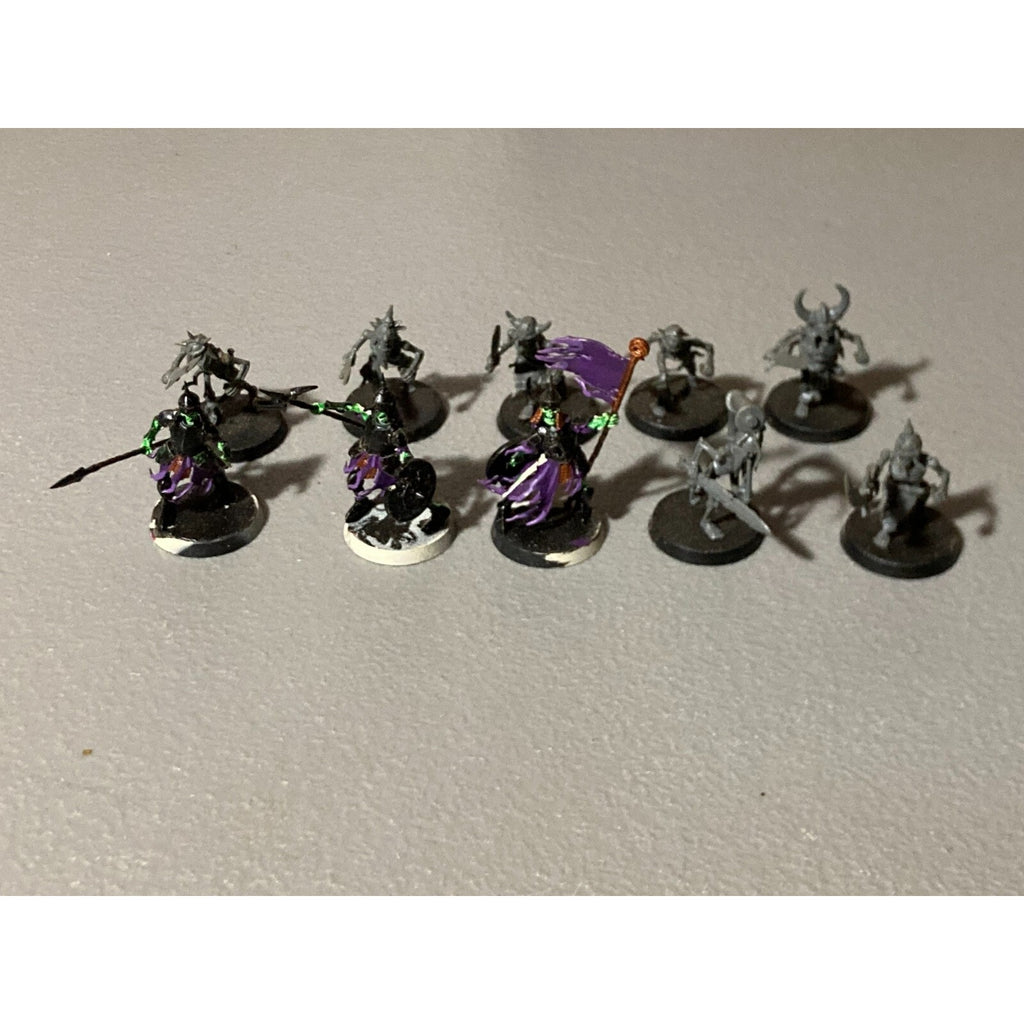 A19623 WARHAMMER FANTASY AOS SKELETON WARRIORS VAMPIRE COUNTS UNDEAD