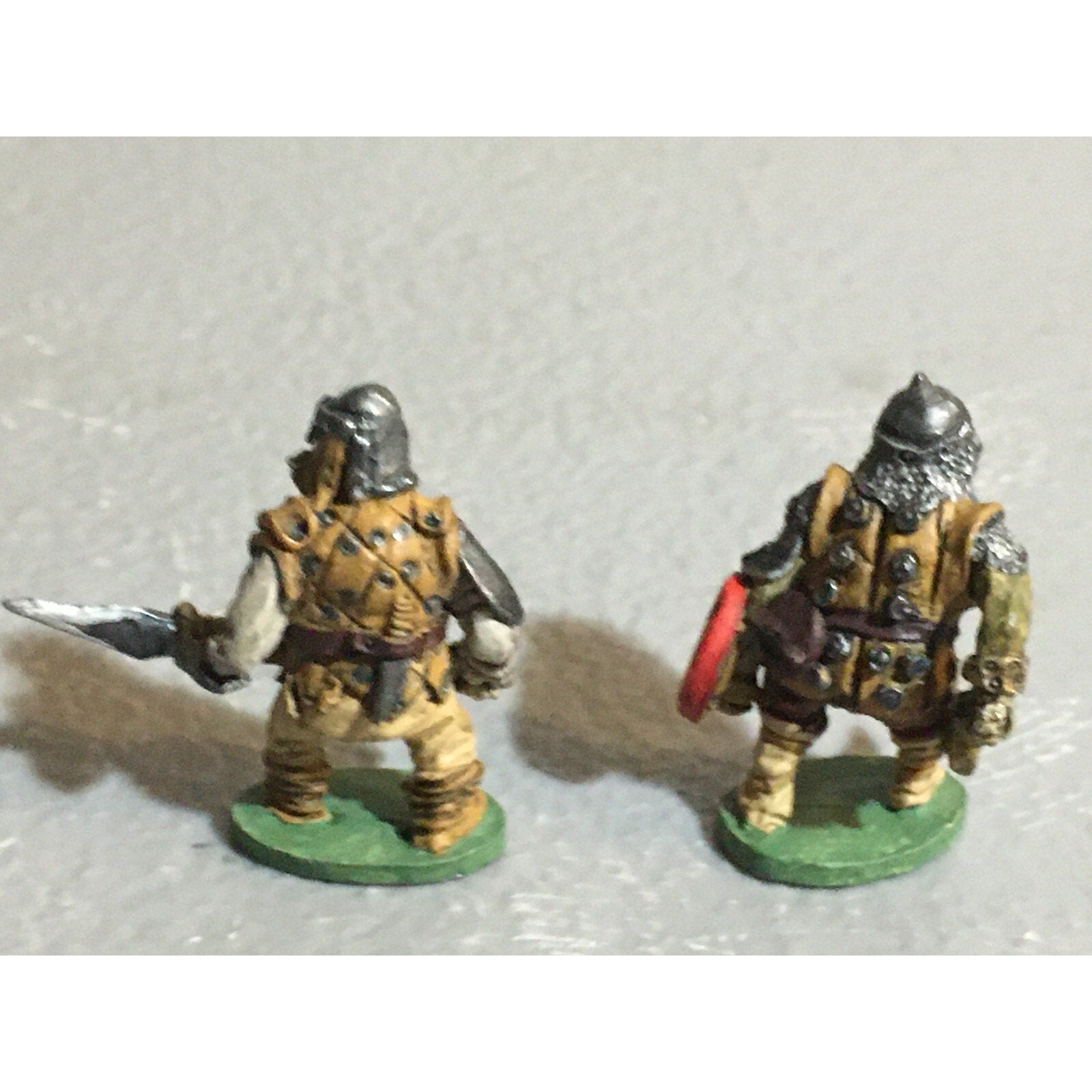 A10085 CITADEL PRE SLOTTA METAL RARE OOP ORC WARRIORS 2 PK WARHAMMER PAINTED