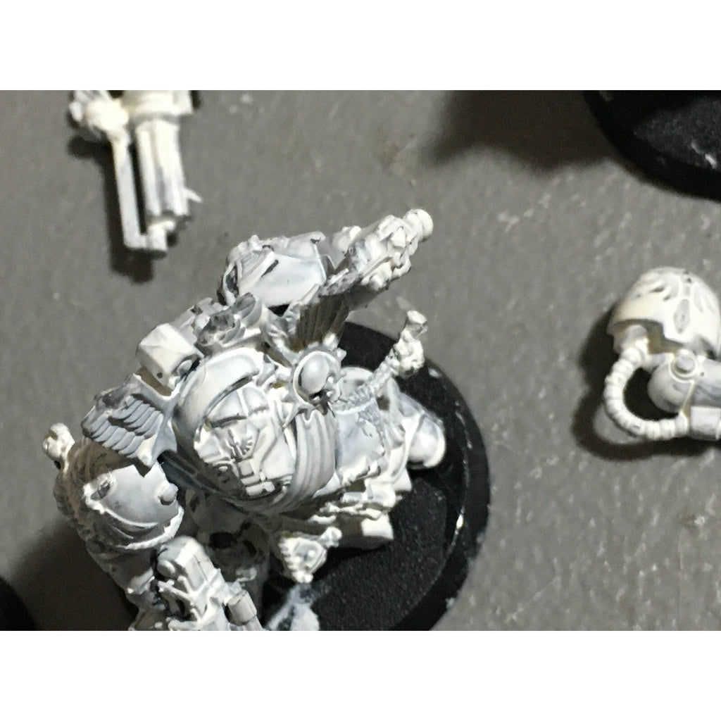 A22411 WARHAMMER 40K SPACE MARINES DARK ANGELS DEATHWING TERMINATORS BROKE SERGT