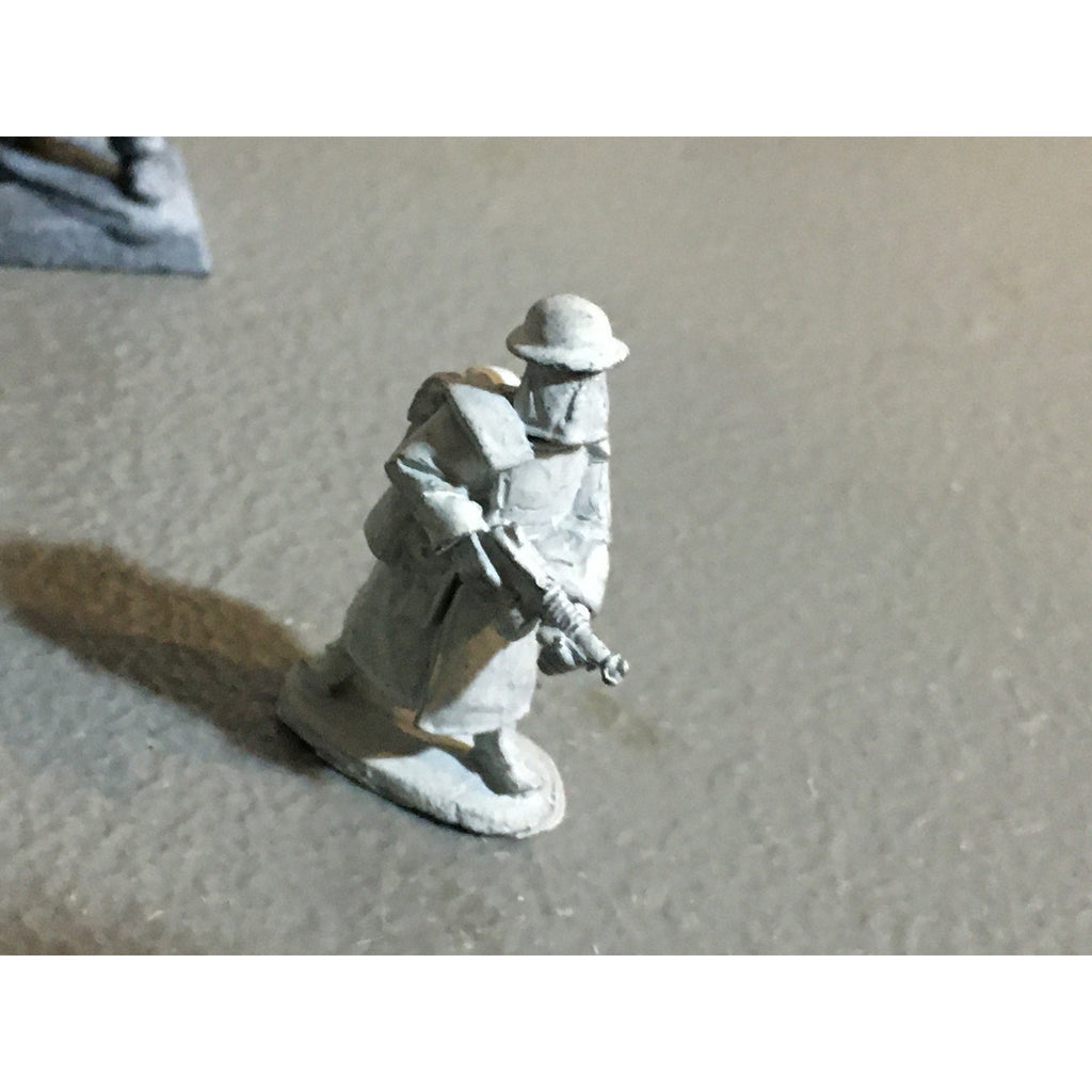A30868 UNKNOWN METAL MINIATURES SOLDIERS INFANTRY WWII? WWI? TABLE TOP WAR GAMES