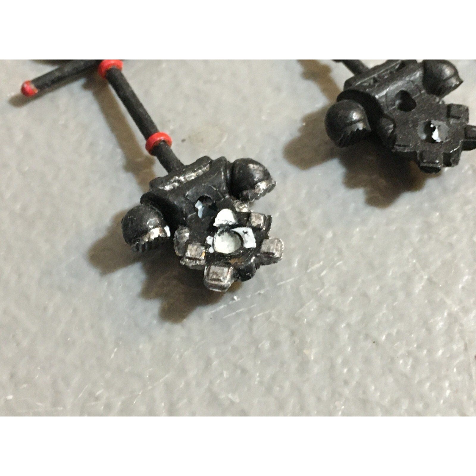 A23236 WARHAMMER 40K SPACE MARINES ROGUE TRADER BITS LOT BACKPACKS W POLES GW