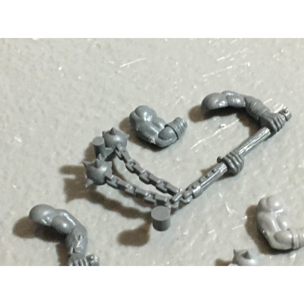 A22259 WARHAMMER FANTASY CHAOS MORTALS BITS LOT MARAUDER FLAILS GAMES WORKSHOP