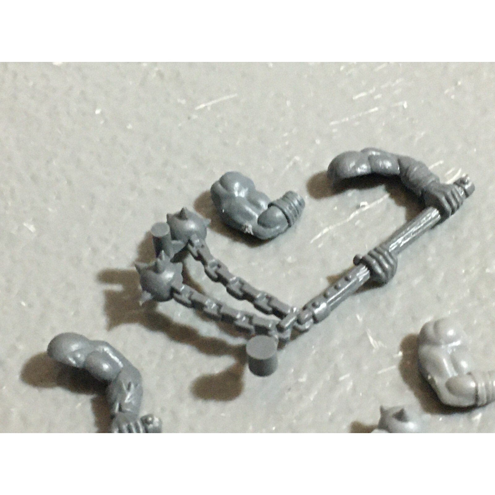 A22259 WARHAMMER FANTASY CHAOS MORTALS BITS LOT MARAUDER FLAILS GAMES WORKSHOP