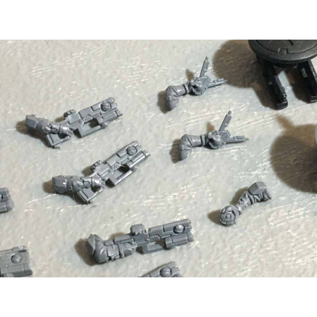 A23029 WARHAMMER 40K TAU EMPIRE BITS LOT FIRE WARRIORS GUNS DRONES GW