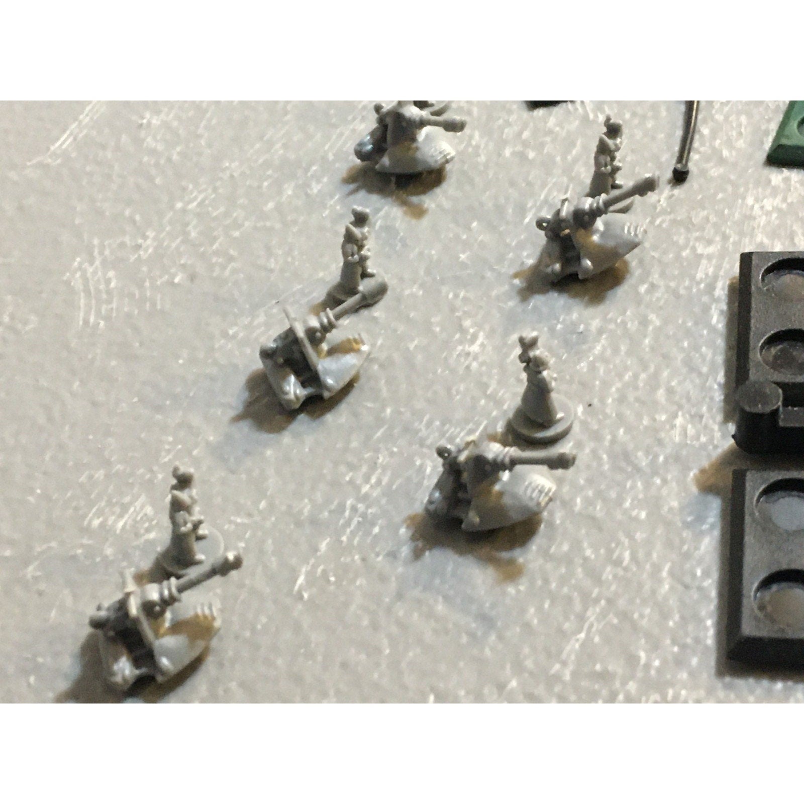 A25179 WARHAMMER 40K EPIC ELDAR CRAFTWORLDS 10 PC RANGERS + 5 ARTILLERY STANDS