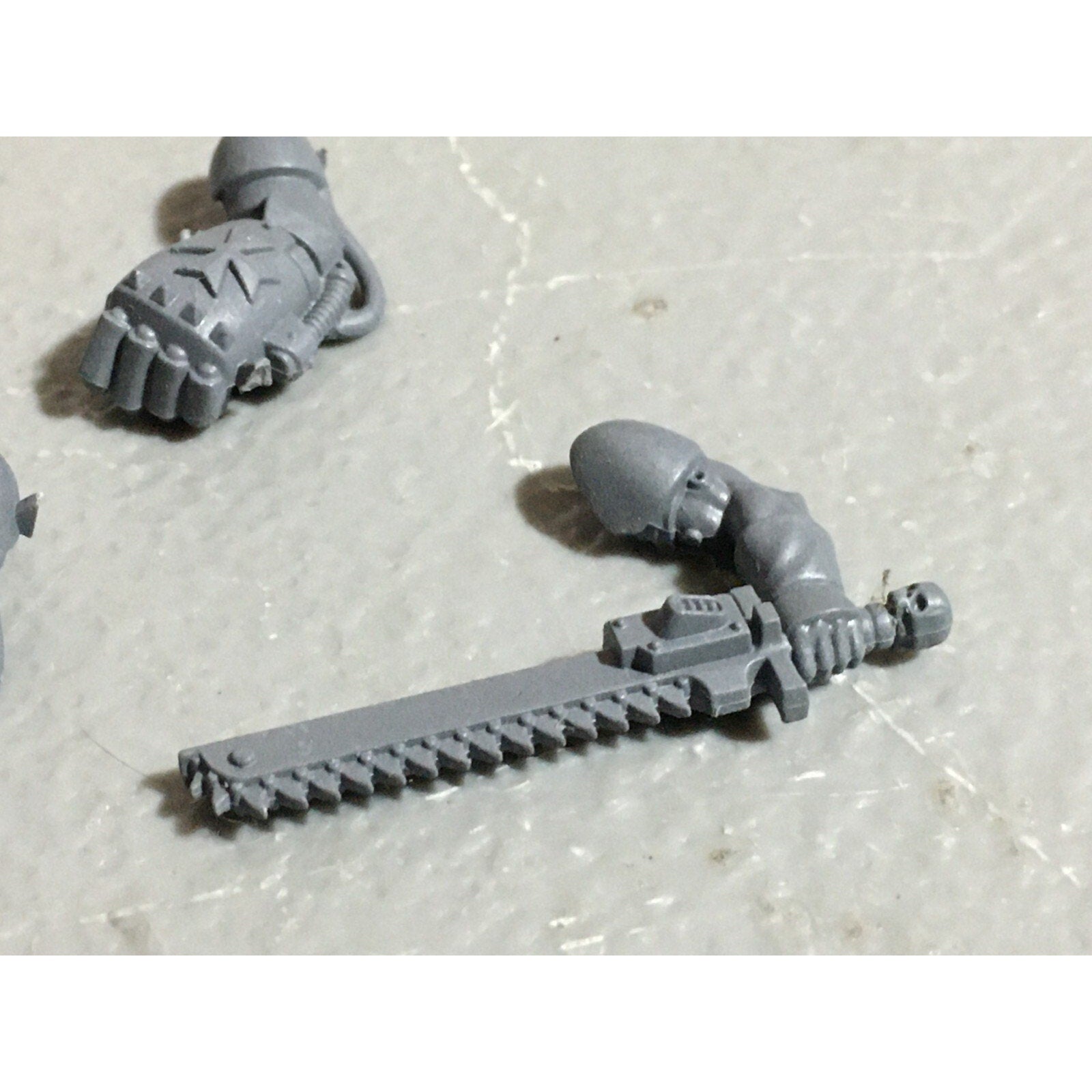 A22271 WARHAMMER 40K SPACE MARINES BLACK TEMPLARS BITS LOT POWER FIST BOLT GW