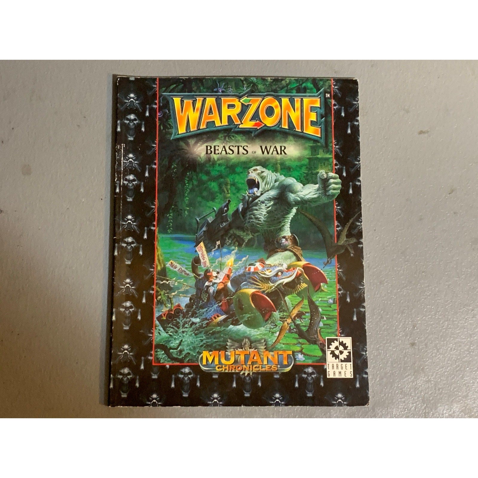 A31650 WARZONE MUTANT CHRON HHG ARMY BOOK PLAYED COMPENDIUM VOL. 2 BEASTS OF WAR