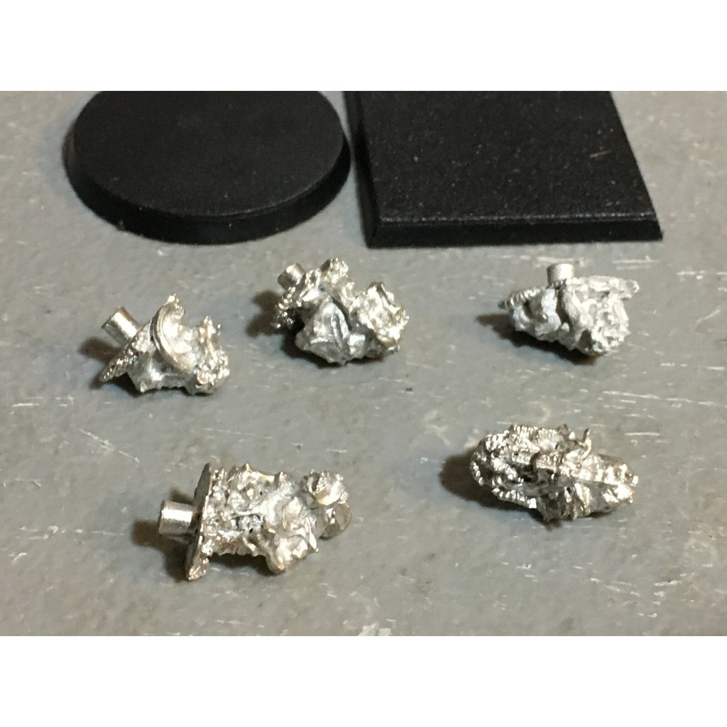 A23854 WARHAMMER FANTASY 40K CHAOS DAEMONS METAL OOP NURGLING 5 PK W BASE GW