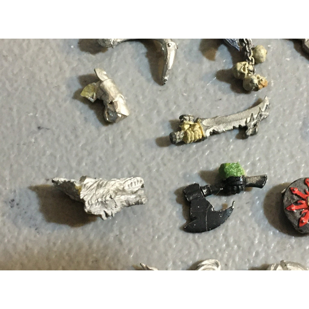 A32543 UNKNOWN MINIATURES ALL METAL BITS & INCOMPLETE LOT FANTASY