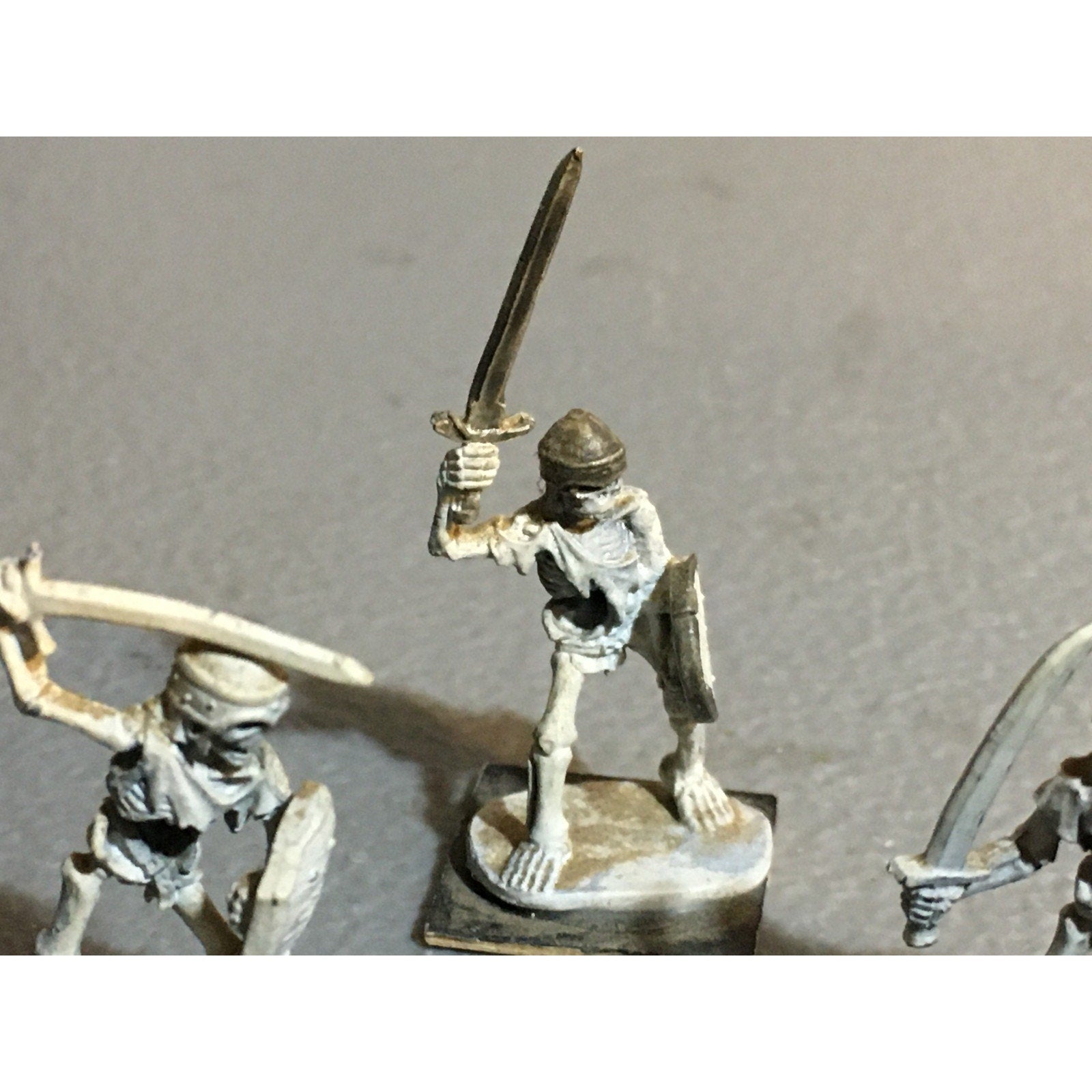 A32377 RAL PARTHA METAL MINIATURES SKELETON WARRIOR 3 PK TABLETOP WAR GAMES
