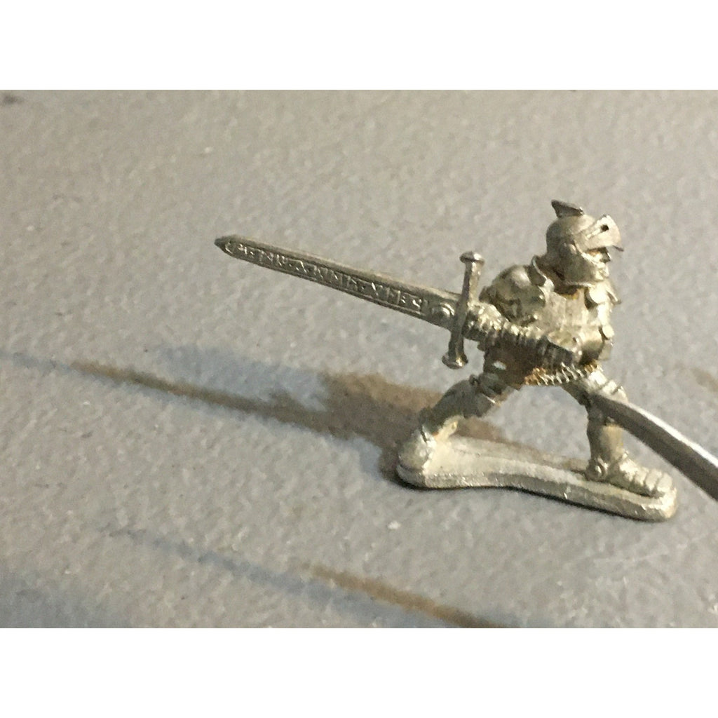 A32610 RAL PARTHA MINIATURES METAL 3 PK PALADIN KNIGHT FIGHTER D&D
