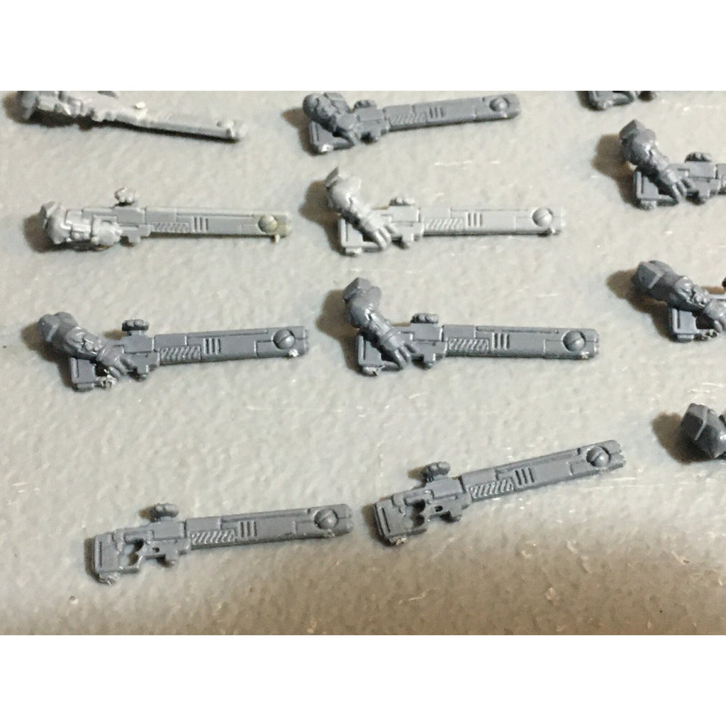 A23028 WARHAMMER 40K TAU EMPIRE BITS LOT FIRE WARRIORS GUNS GAMES WORKSHOP GW